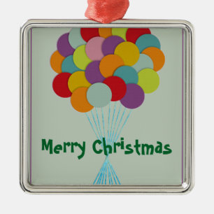 Adorno Metálico Globos