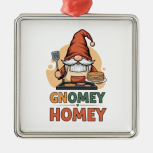 Adorno Metálico Gnomey homey pancakes design