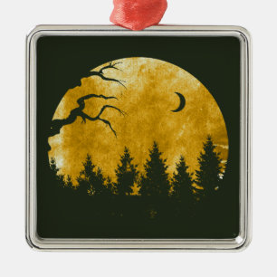 Adorno Metálico Golden Woods