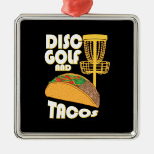 Adorno Metálico Golf De Disco Y Tacos