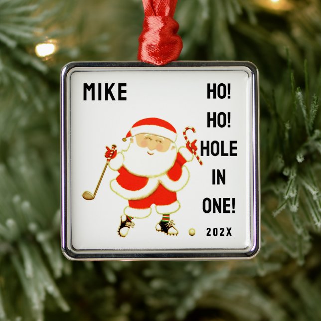 Adorno Metálico Golf Hole-in-one Keepsake (Árbol)