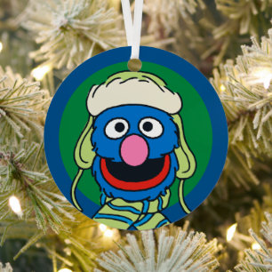 Adorno Metálico Gorro de invierno de Grover