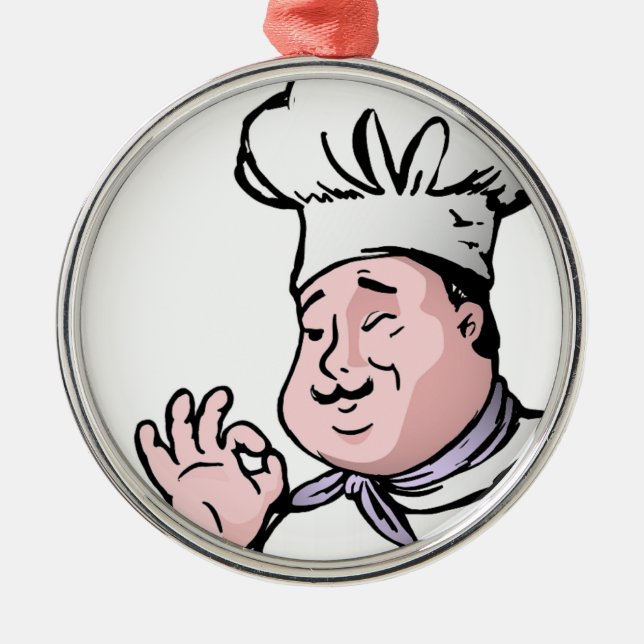 ADORNO METÁLICO GOURMET CHEF (Frente)