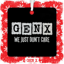 Adorno Metálico Graciosa Generación X Generación X Gen Xer Simplem