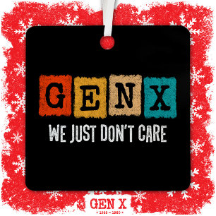Adorno Metálico Graciosa Generación X Generación X Gen Xer Simplem