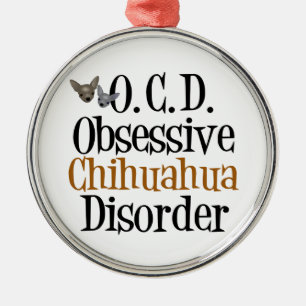 Adorno Metálico Gracioso Chihuahua