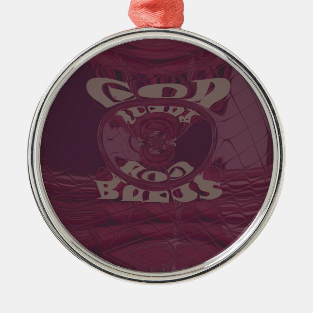 Adorno Metálico Gracioso Dios bendiga a Kenia Hakuna Matata Giraff (Frente)