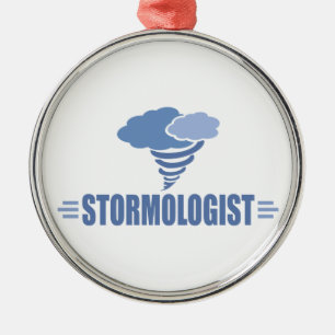 Adorno Metálico Gracioso me encantan las tormentas