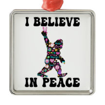 Gracioso pie de playa que creo en la paz