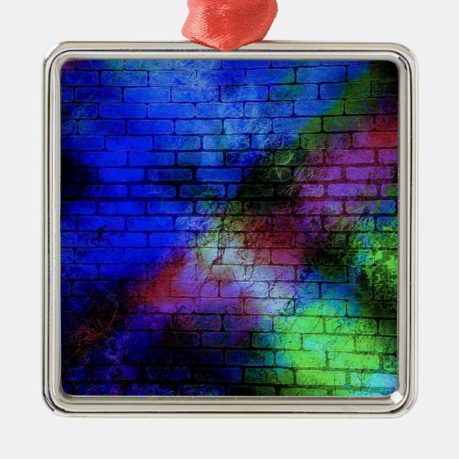 Adorno Metálico Graffiti mural (Frente)