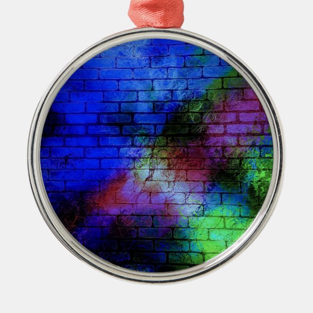 Adorno Metálico Graffiti mural (Frente)