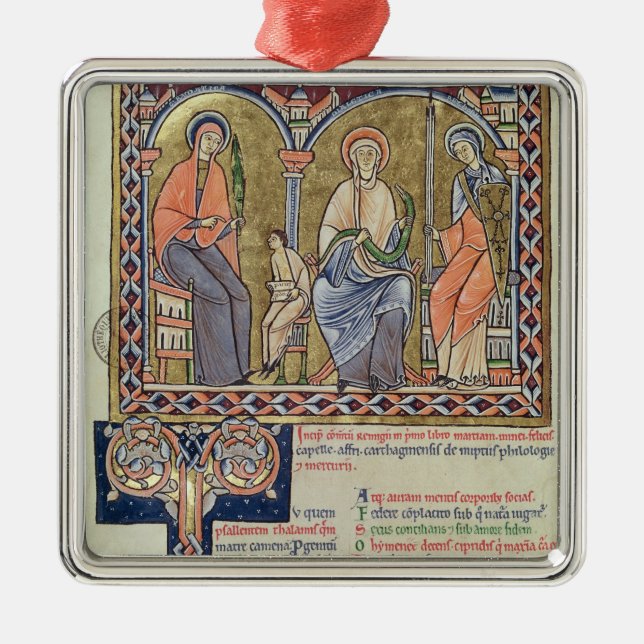 Adorno Metálico Gramática, dialecto y retórico de 'Satyricon (Frente)