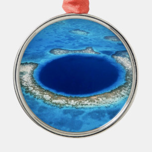 ADORNO METÁLICO GRAN AGUJERO AZUL 2