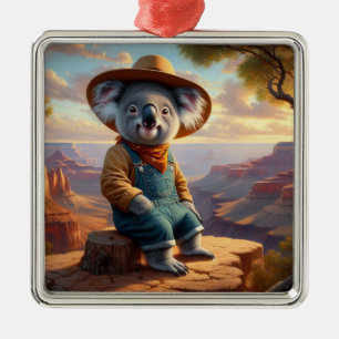 Adorno Metálico Gran Cañón Koala