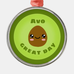 Adorno Metálico Gran día de Avo