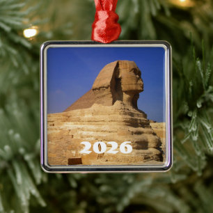 Adorno Metálico Gran Esfinge de Guiza, Egipto