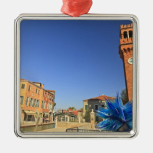 Adorno Metálico Gran estatua de cristal y torre de la campanilla, 