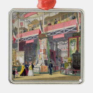 Adorno Metálico Gran exposición, 1851: Francia No.1, exhibición
