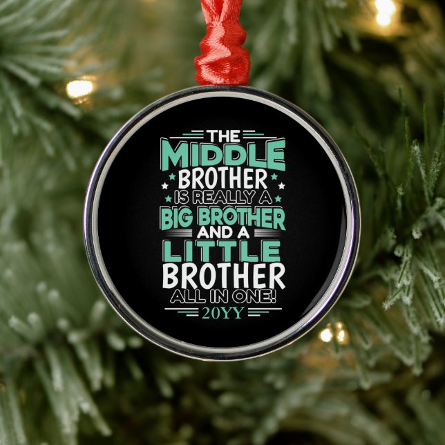 Adorno Metálico Gran Hermano Medio (Árbol)