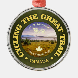 Adorno Metálico Gran senda (Trans-Canada) (ciclismo c)