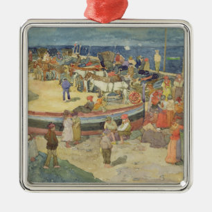 Adorno Metálico Grande puerto deportivo, Capri