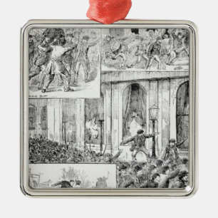 Adorno Metálico Grandes alborotos en Londres