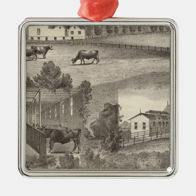 Adorno Metálico Granja de Cranmoor, Toms River, NJ (Frente)