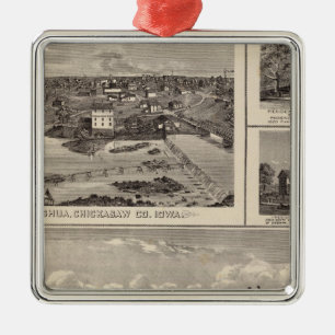 Adorno Metálico Granja y residencia de Nashua