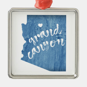 Adorno Metálico Grano de madera del Gran Cañón de Arizona