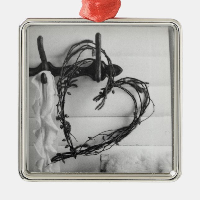 ADORNO METÁLICO GRAPEVINE HEART CHRISTMAS ORNAMENTE (Frente)