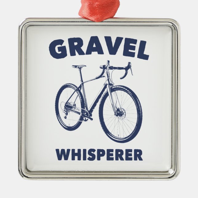 Adorno Metálico Gravel Whisperer (Frente)