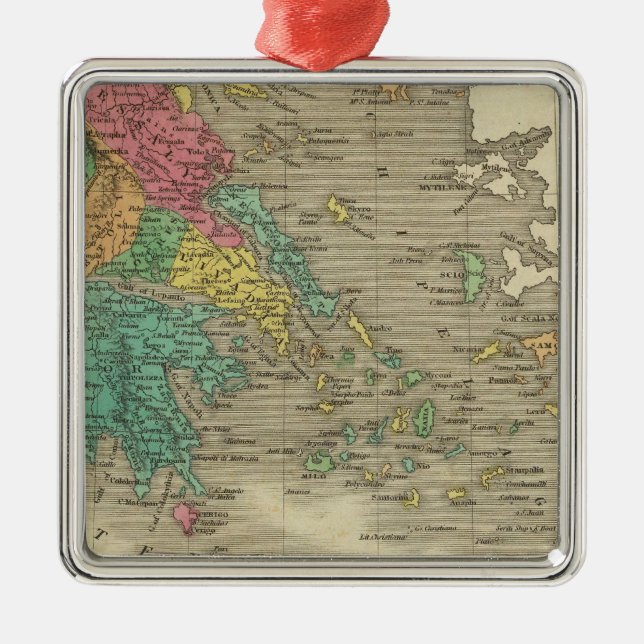 Adorno Metálico Grecia 10 (Frente)