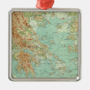 Adorno Metálico Grecia y el egeo