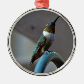 Adorno Metálico Green Ruby little Hummingbird