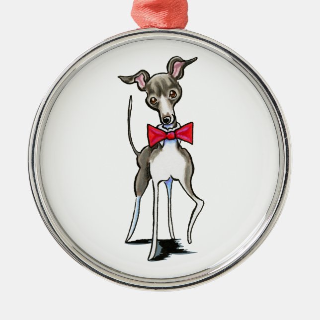 Adorno Metálico Greyhound Antonio (Frente)