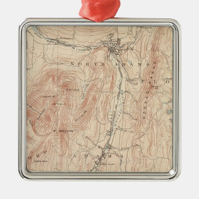 Adorno Metálico Greylock, Massachusetts (Frente)