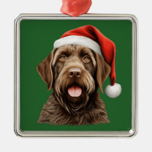 Adorno Metálico Griffon de apunte con cable de Navidades acuáticos