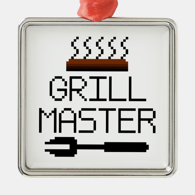 ADORNO METÁLICO GRILL MASTER (Frente)
