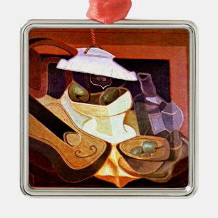 Adorno Metálico Gris — La luz eléctrica, pintura famosa