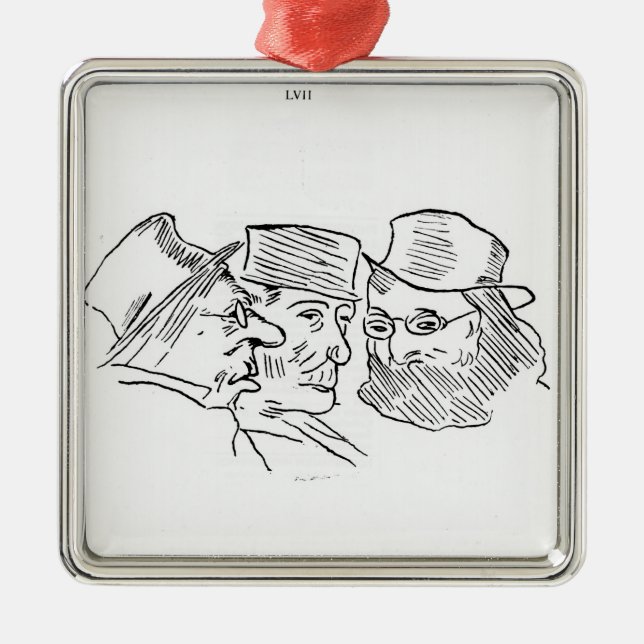 Adorno Metálico Grotesques (Frente)