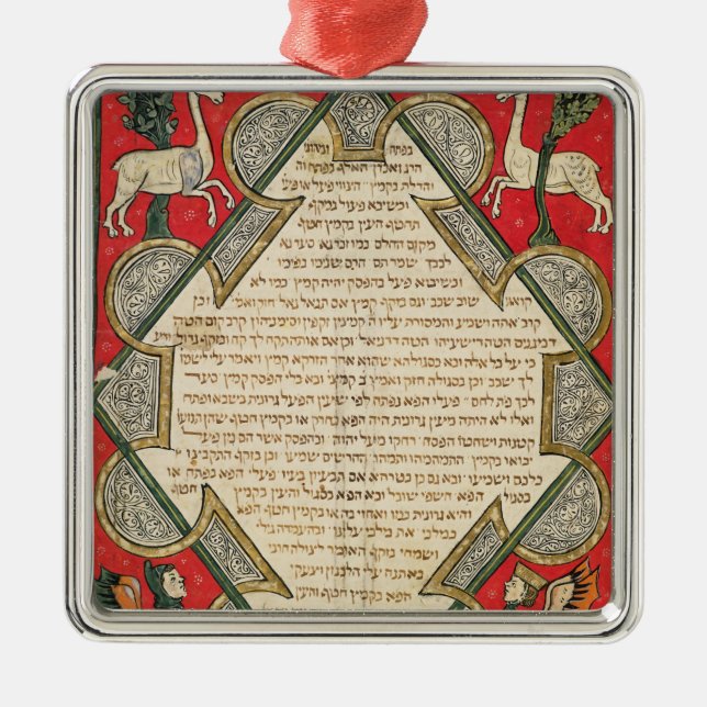 Adorno Metálico Grotesques, ilustracion del (Frente)