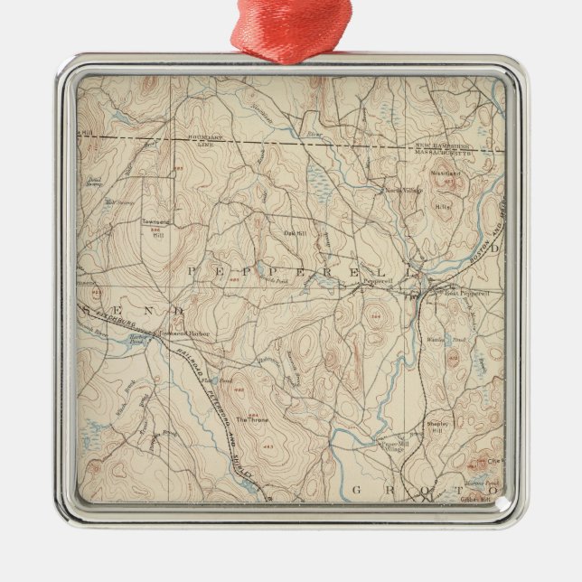 Adorno Metálico Groton, Massachusetts (Frente)