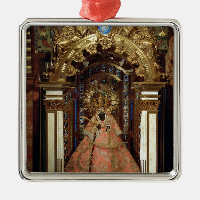Adorno Metálico Guadalupe Madonna (Frente)