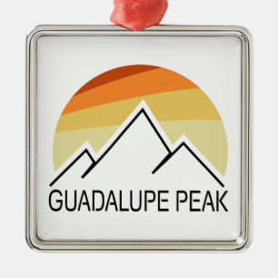 Adorno Metálico Guadalupe Peak Retro