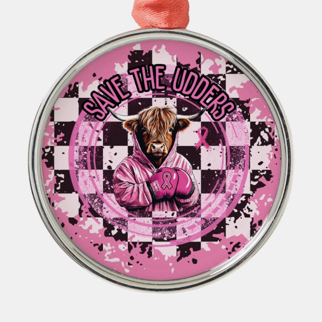 Adorno Metálico Guardar La Colección Udders (Frente)