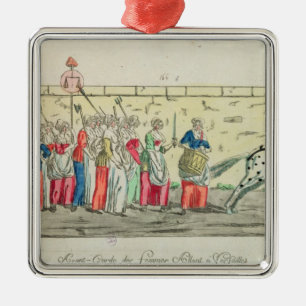 Adorno Metálico Guardia avanzado de las mujeres que van a