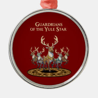 Adorno Metálico Guardianes de la fantasía mágica de la estrella de