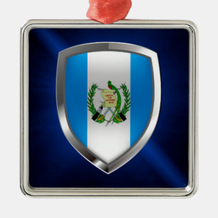 Adorno Metálico Guatemala Emblema Metálico
