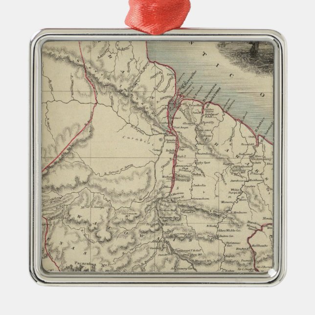 Adorno Metálico Guayana británico (Frente)