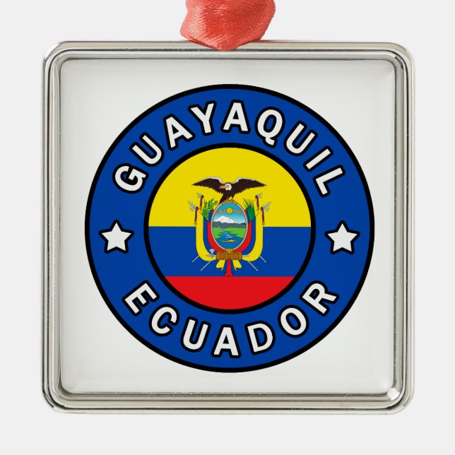 Adorno Metálico Guayaquil Ecuador (Frente)